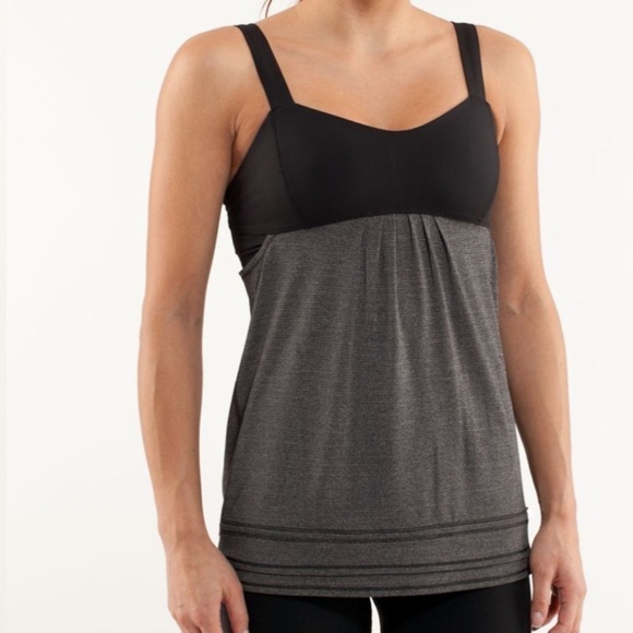 Lululemon Run: Back On Track Tank
Heathered Black / Black - Picture 1 of 9